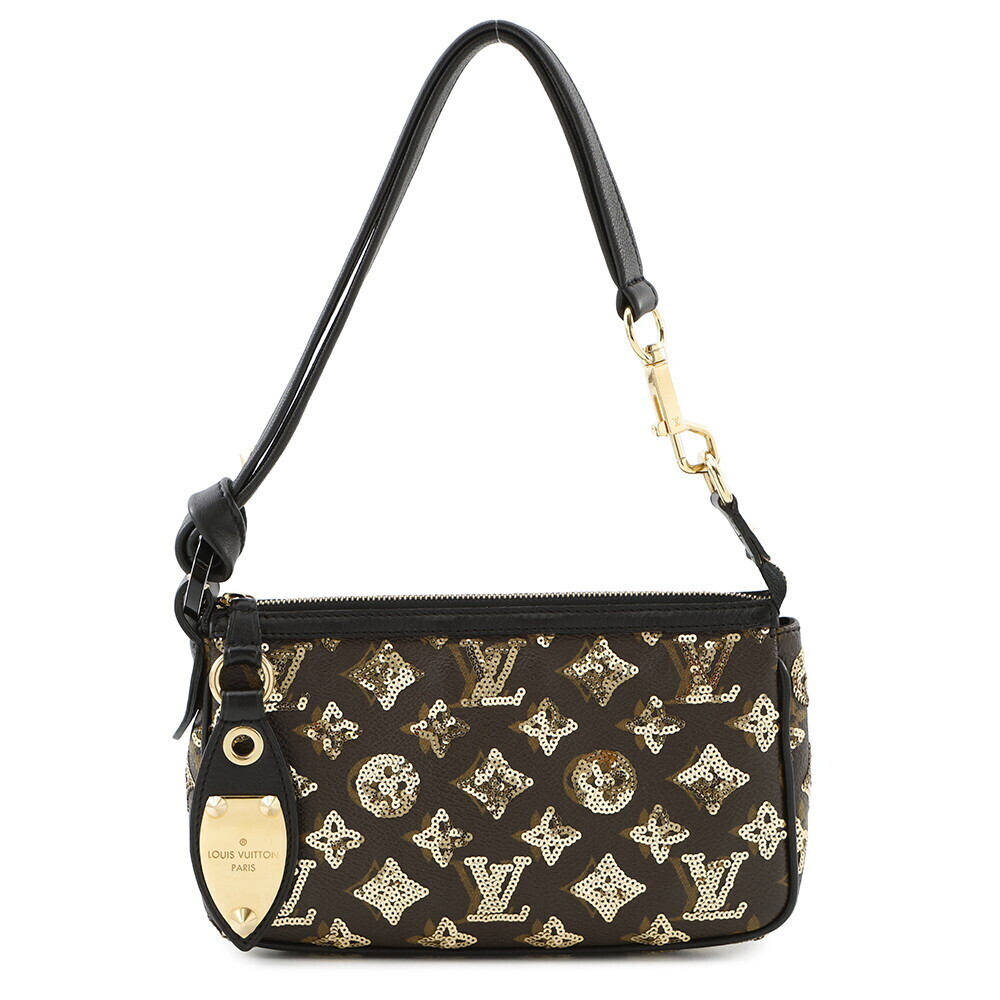 Louis Vuitton handbag Eclipse Black Accessoires accessory Clutch bag